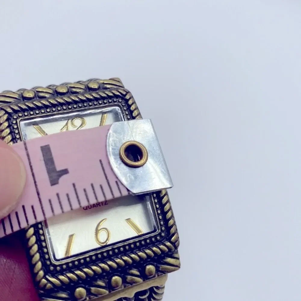 Working! Vintage Premier Designs Cuff Bracelet Watch